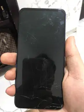 Vivo 11 pro kondisi retak dan mati