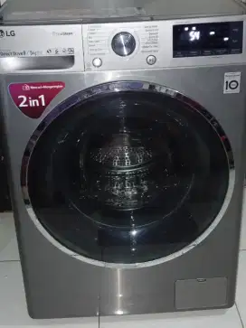 Sat set angkut skrg Bu Mesin cuci Frontloading LG 9/5kg,model terbaru