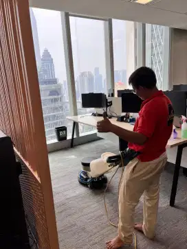 Jasa cuci karpet kantor vinyl sofa kasur jok mobil