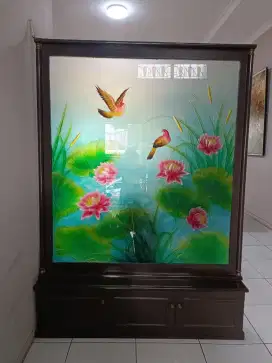 Partisi ruang tamu