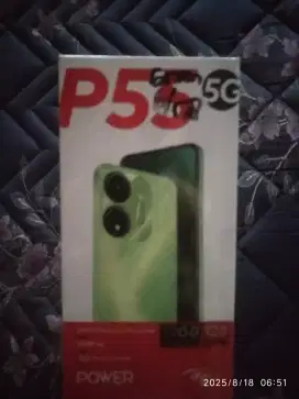 itel p55 5G green 6+6 giga / 128 giga mulus like new