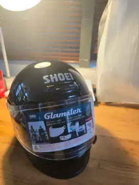 Helm shoei glamster full black size M