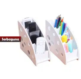 Remote Organizer Rak Penyimpanan Remote Serbaguna Aesthetic