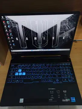 Laptop Gaming ASUS TUF F15 FX506HCB i7 | RTX | RAM 16GB | Jarang Pakai