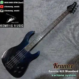 Bass langka Kramer baretta varitone jazz bass precision bass original