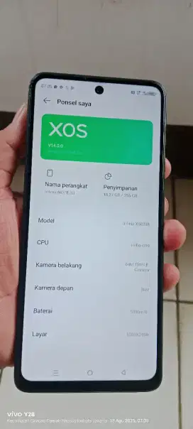 Infink not. 30.  8+8/256. Mnus retak shelai sma kaca blkang pecah 1