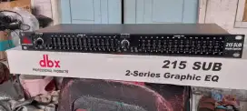Equalizer dbx 215 sub