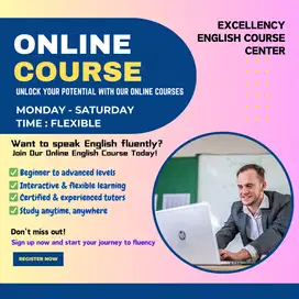 JOIN NOW: KURSUS PRIVAT BAHASA INGGRIS UNTUK SEMUA USIA DAN LEVEL