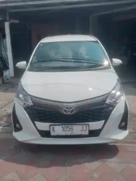 Dijual Toyota New calya G MT tahun 2022 plat A warna putih