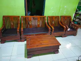 meja kursi jati