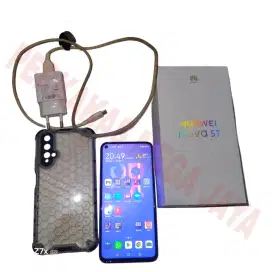 SECOND HUAWEI NOVA 5T RAM 8 128GB ORIGINAL MULUS