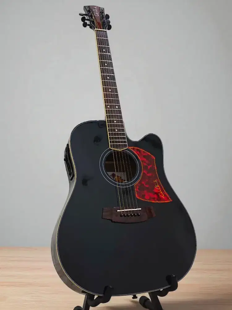 Gitar akustik elektrik cole clark