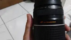 Lensa tele Canon 75-300 usm