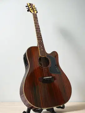 Gitar akustik elektrik cole clark Rosewood
