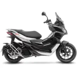 Knalpot full system leovince gp corsa header drake aprilia sr gt 200