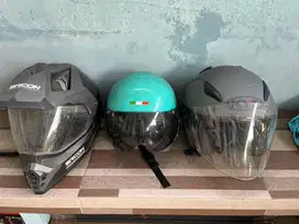 DIJUAL CEPAT 2 helm dewasa 1 helm anak SIRCON KYT