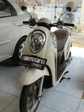 Scoopy FI 2014 Krem Coklat