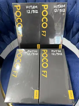 Baru…POCO F7 Ram 12 GB Memori 512 GB Garansi Resmi Warna Putih & Hitam