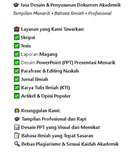 Konsultan Skripsi & Jurnal – Bimbingan Akademik Profesional
