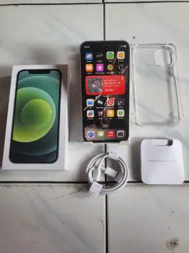 Iphone 12 mini 64gb green inter all operator fulset mulus nominus
