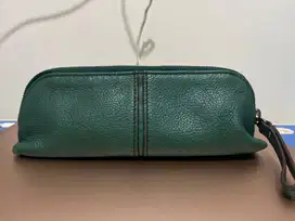 Preloved Fossil Pensil Case Green