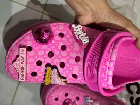 CROCS BARBIE MEGA CRUSH BARU MULUS MURAH