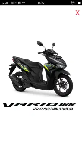 Jual cepat honda vario CBS 125