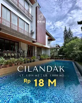 Best Price Rumah Cantik Ada Private Pool di Cilandak Jakarta Selatan