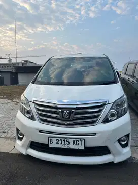 UNIT LANGKA ALPHARD 2.4 AT 2013 KM 90 Real TDP 18 JUTA AS 6 JUTAN 59X