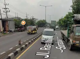Raya Gilang MURAH... Jarang ada lahan lebar depan 100 meter, nol jala