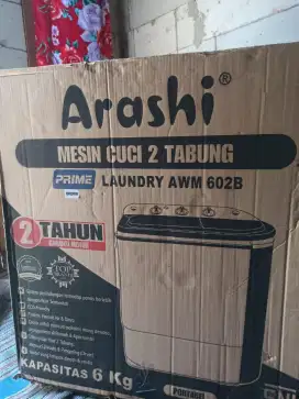 Mesin cuci 2 tabung