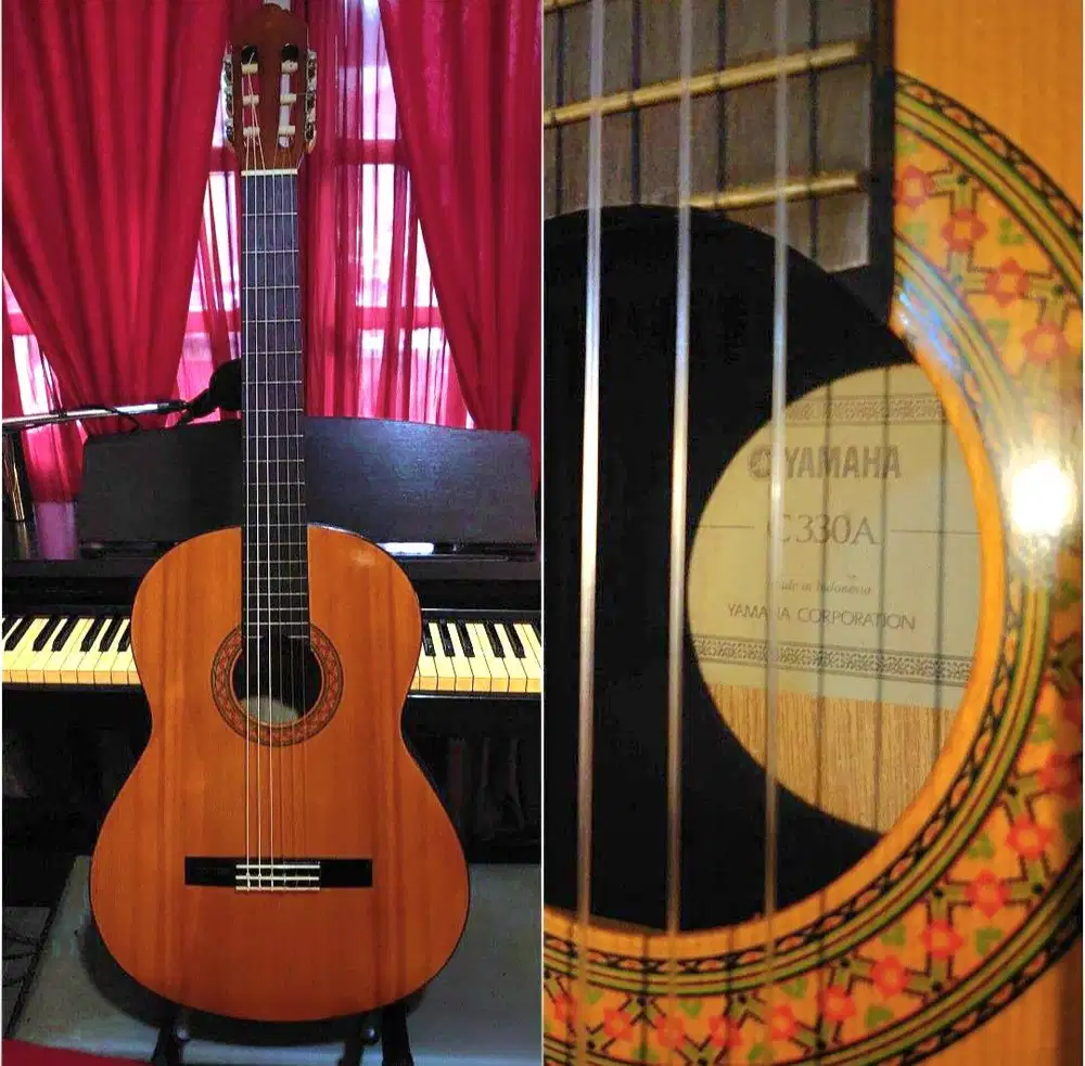 Gitar Nylon Acoustic Classic Guitar Yamaha C330A Original beli di mall