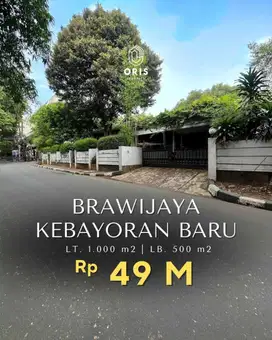 Rumah Hitung Harga Tanah Prime Area di Kebayoran Baru Jakarta Selatan