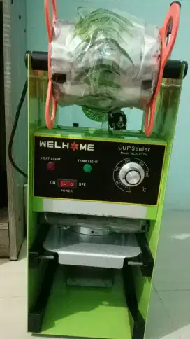 Mesin press, alat press, cup Sealer WELHOME