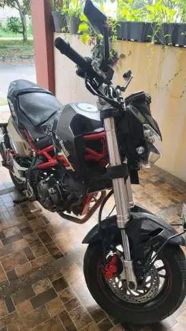 Benelli TNT 135 Tahun 2017 - KM Rendah, Surat Lengkap