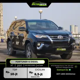 Toyota Fortuner G 4x2 2400cc at 2017