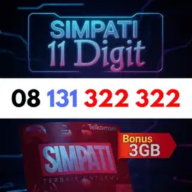 NOMOR CANTIK SIMPATI KARTU PERDANA TELKOMSEL 11 DIGIT