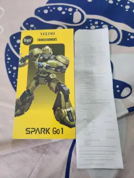 HP Baru Salah Beli Tecno Spark Go 1 (4/64GB) Black Masih Segel Box