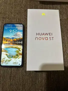 Huawei Nova 5T 128/8 blue Full Set
