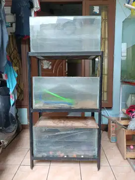 Akuarium fullset rak