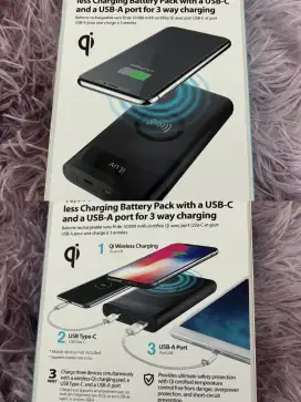 JUAL POWERBANK WIRELESS CHARGING 10.000mAh ILuv
