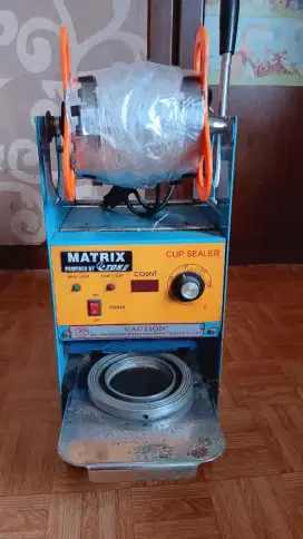 Cup sealer matrix