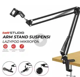 Mic condenser full stand mic