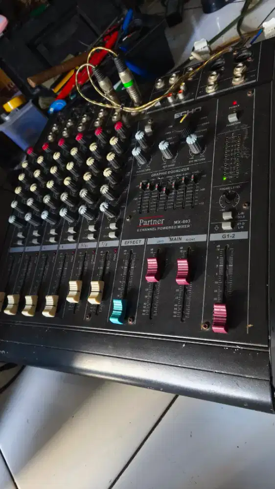 Power mixer Partner 8chanel