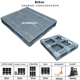 Jual Pallet Plastik Murah Kondisi Bagus