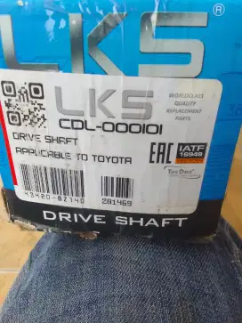 Drive Shaft, penggerak depan zigra/calya
