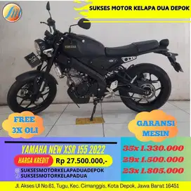 YAMAHA NEW XSR 155 2022 CASH/KREDIT DP MULAI 700RB AJA