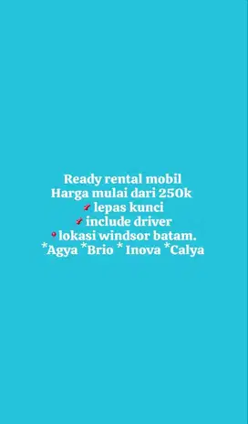 Rental mobil batam