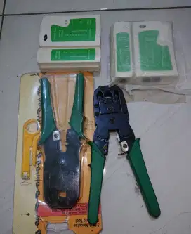 Tang Crimping dan Lan Tester