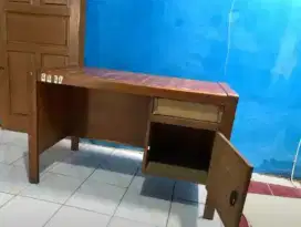 Meja kayu jati serba guna
